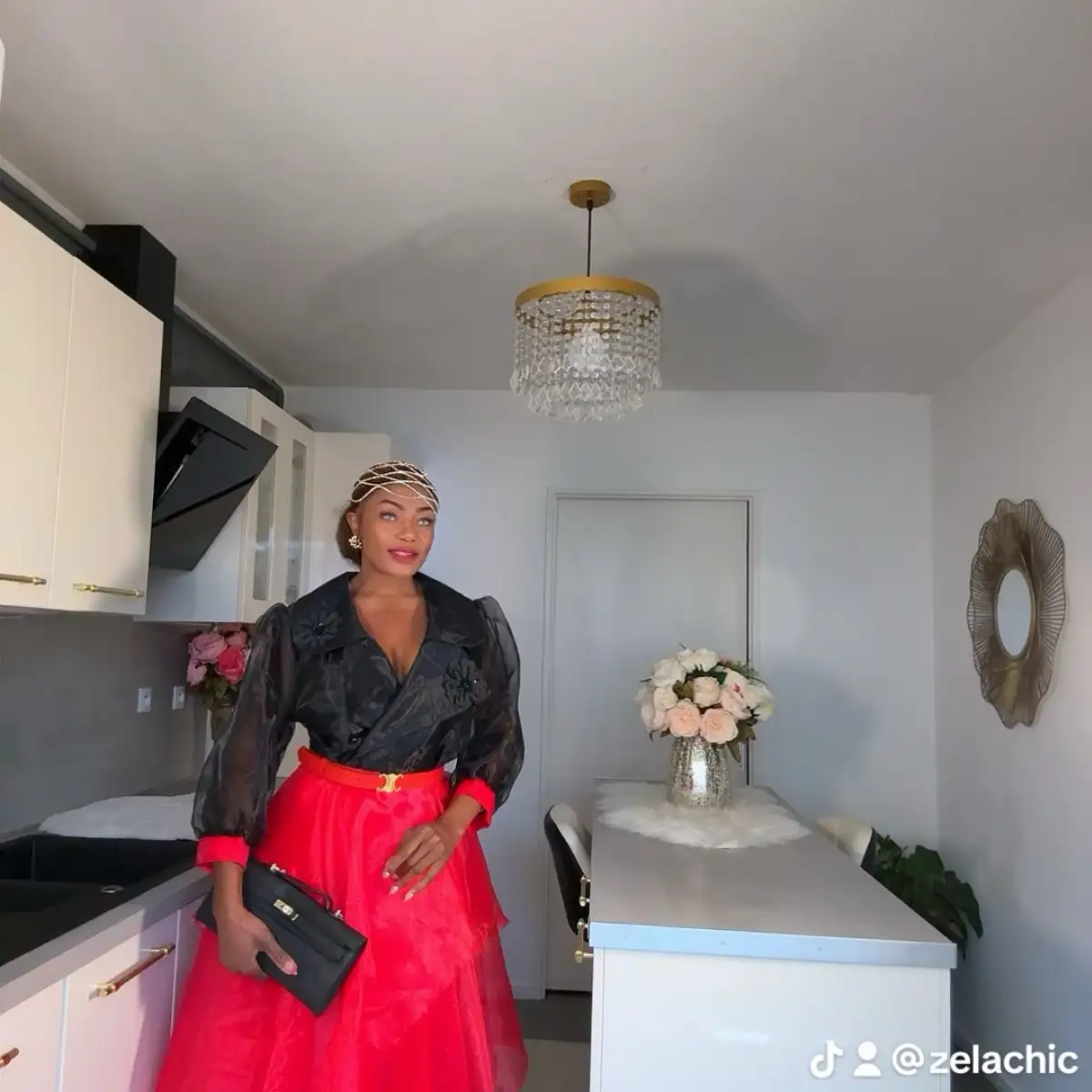 ❤️‍? Robe “Flamme de Nuit” — Zela Chic